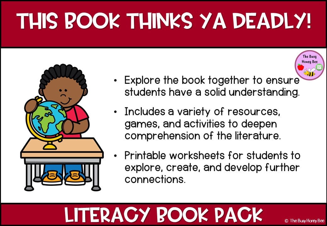 This Book Thinks Ya Deadly - CBCA 2024 - Literacy Book Pack - Activity Pack