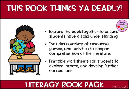 This Book Thinks Ya Deadly - CBCA 2024 - Literacy Book Pack - Activity Pack