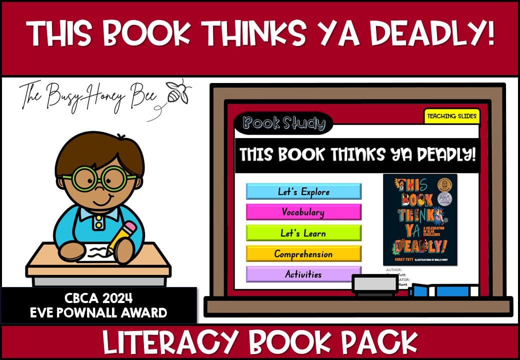 This Book Thinks Ya Deadly - CBCA 2024 - Literacy Book Pack - Activity Pack