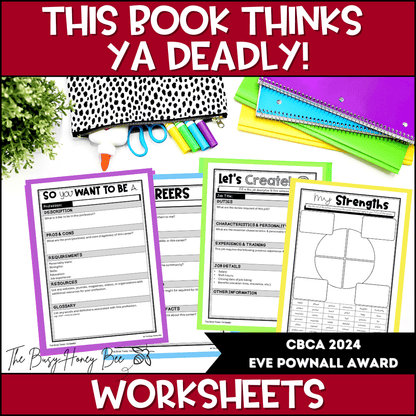 This Book Thinks Ya Deadly - CBCA 2024 - Literacy Book Pack - Activity Pack