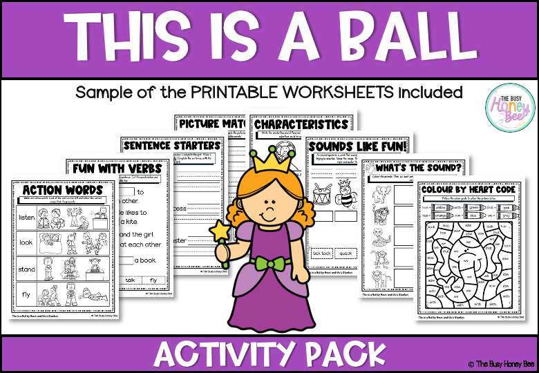 This is a Ball Activity Pack - Activity Pack