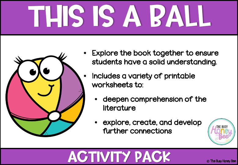 This is a Ball Activity Pack - Activity Pack
