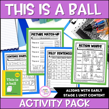 This is a Ball Activity Pack - Activity Pack