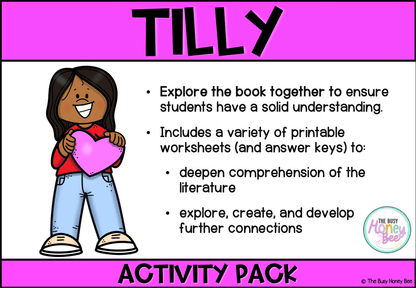 Tilly by Jane Godwin Activity Pack - Activity Pack