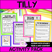 Tilly by Jane Godwin Activity Pack - Activity Pack