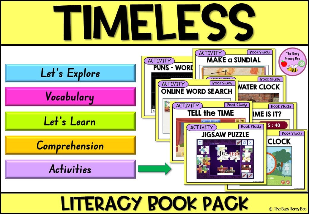 Timeless - CBCA 2024 - Literacy Book Pack - Activity Pack