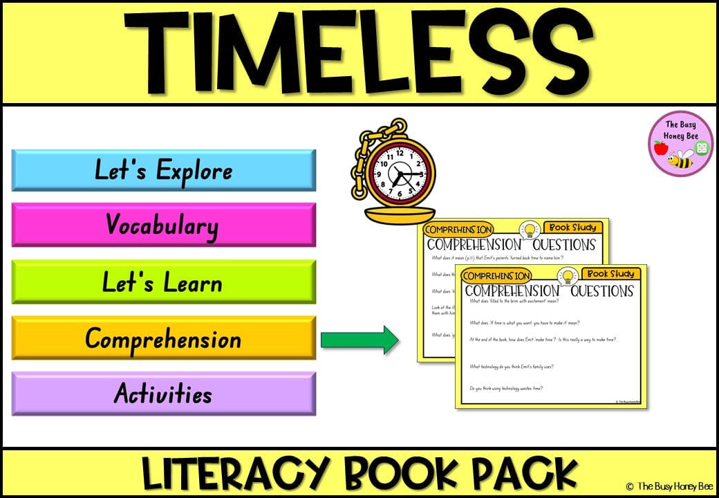 Timeless - CBCA 2024 - Literacy Book Pack - Activity Pack