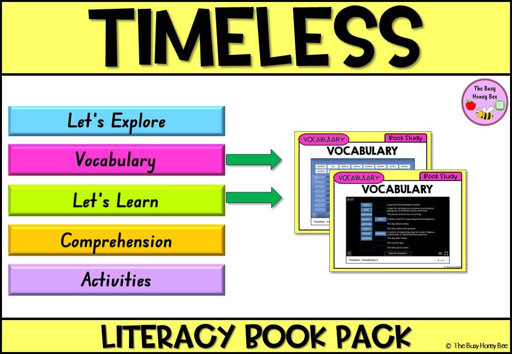 Timeless - CBCA 2024 - Literacy Book Pack - Activity Pack