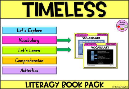 Timeless - CBCA 2024 - Literacy Book Pack - Activity Pack