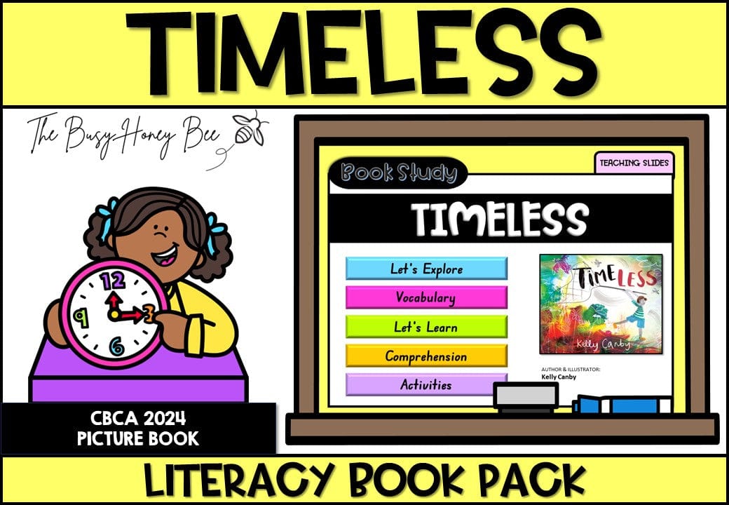 Timeless - CBCA 2024 - Literacy Book Pack - Activity Pack