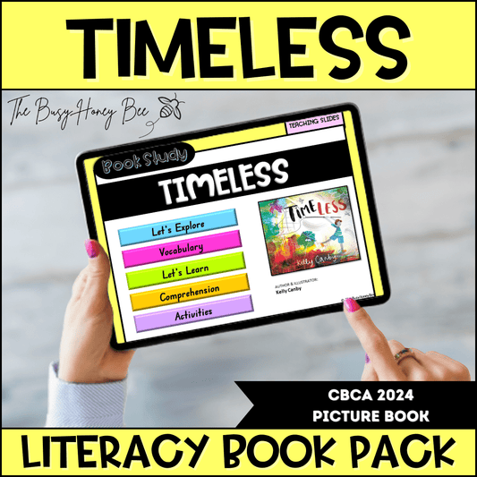 Timeless - CBCA 2024 - Literacy Book Pack - Activity Pack