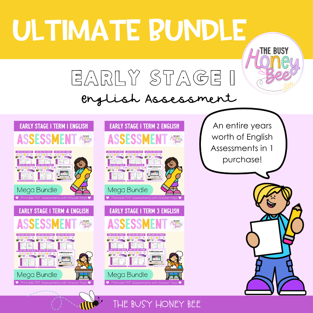 ULTIMATE Early Stage 1 English Assessment Bundle - Assessment