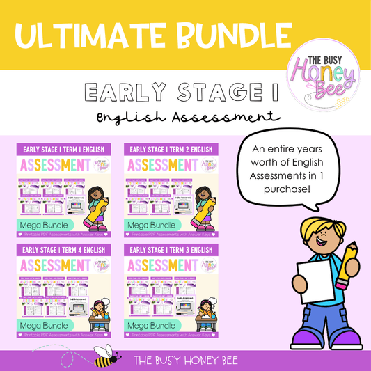 ULTIMATE Early Stage 1 English Assessment Bundle - Assessment