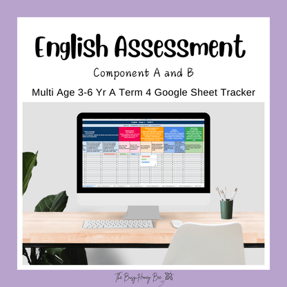 ULTIMATE Multi Age 3-6 Year A English Assessment Bundle - Assessment
