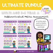 ULTIMATE NSW Multi Age 3-6 Year A Maths Assessment Bundle - Assessment