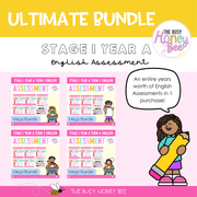 ULTIMATE Stage 1 Year A English Assessment Bundle - Assessment