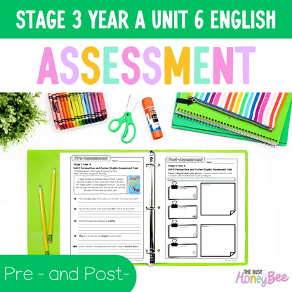 ULTIMATE Stage 3 Year A English Assessment Bundle - Google Sheet, Microsoft Word