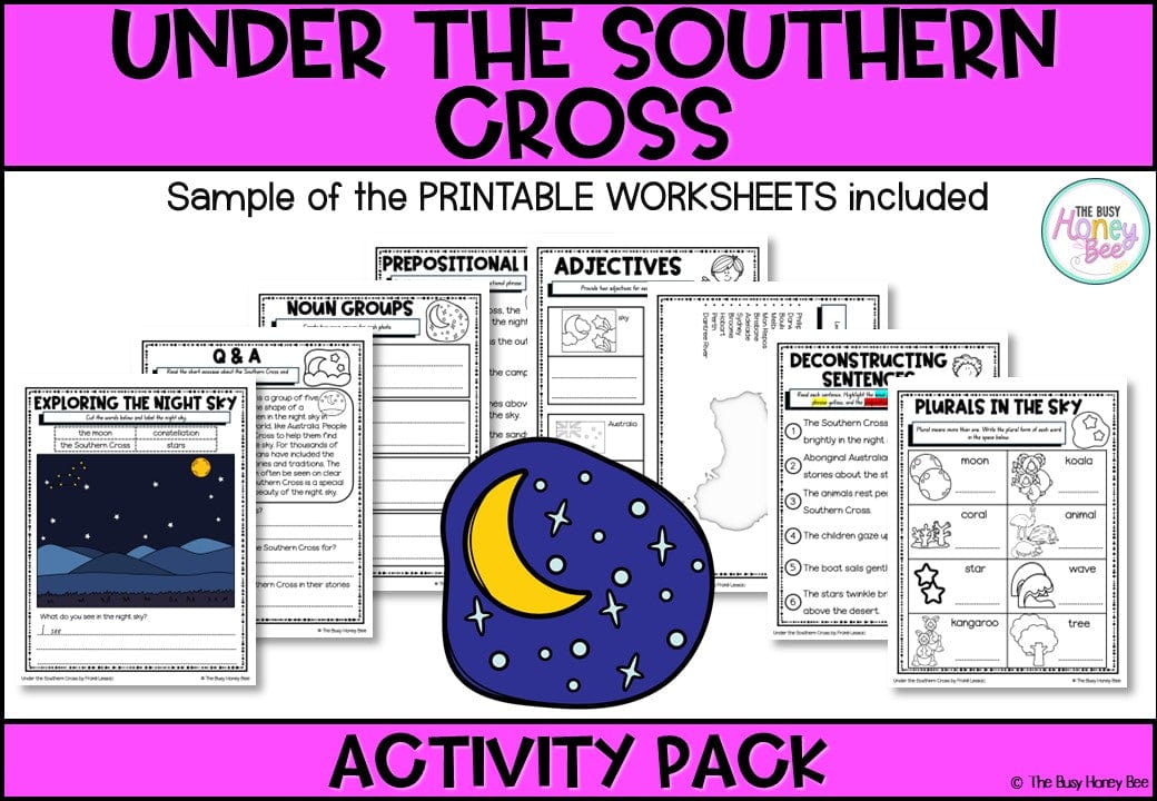 Under the Southern Cross Activity Pack -
