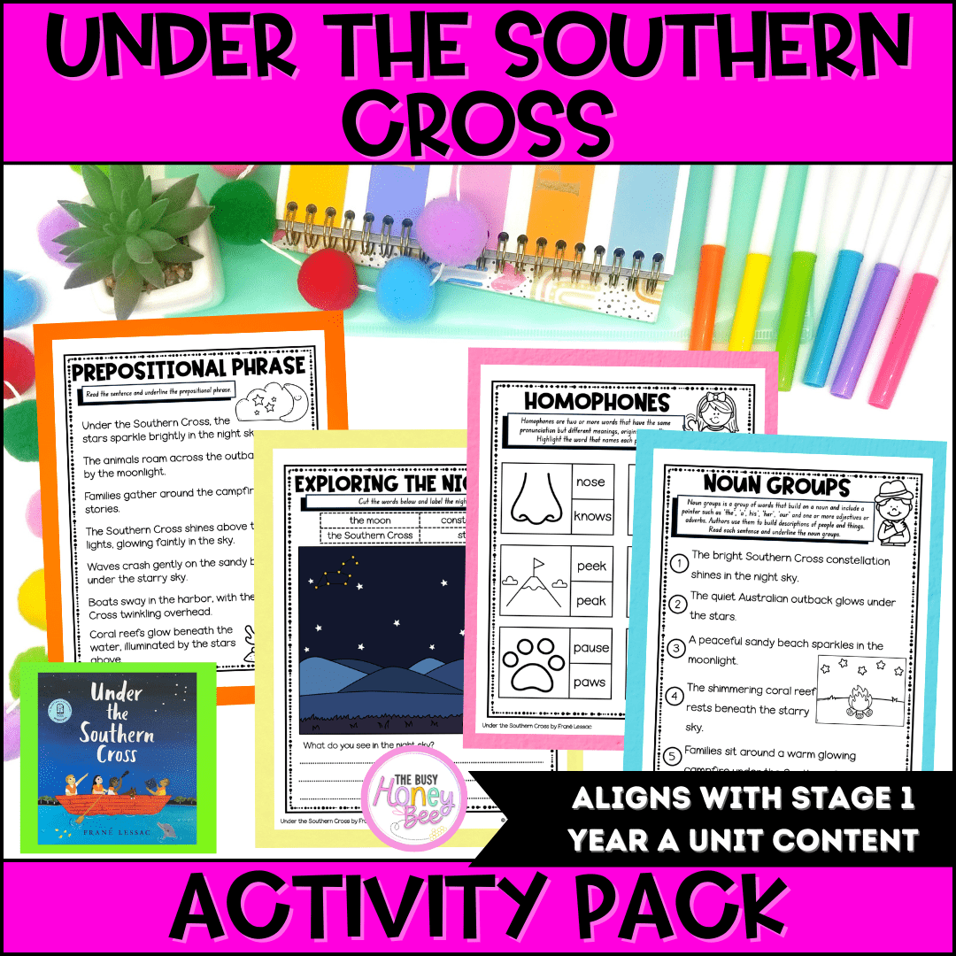 Under the Southern Cross Activity Pack -