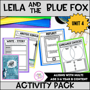 Unit 4 Leila and the Blue Fox by Kiran Millwood Hargrave Activity Pack -