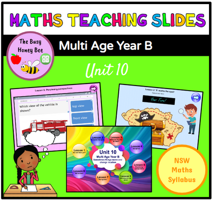 Multi Age Year B Unit 10 Maths Teaching Slides