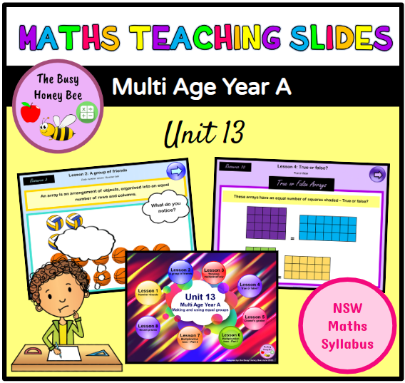 Multi Age Year A Unit 13 Maths Teaching Slides