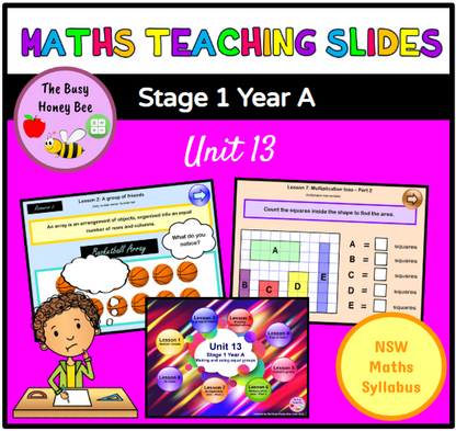 Stage 1 Year A Term 3 Maths Mega Bundle