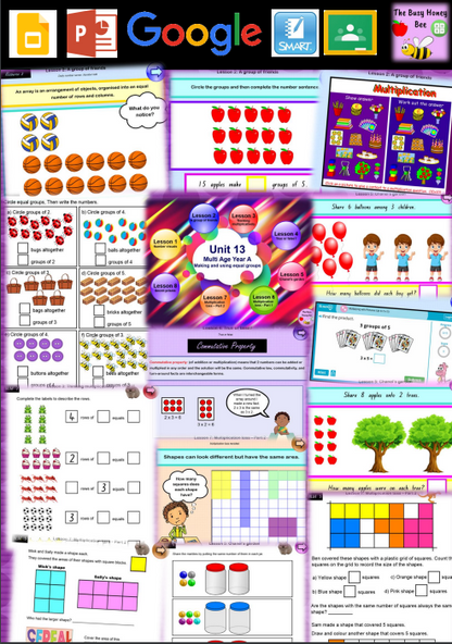 Multi Age Year A Unit 13 Maths Teaching Slides