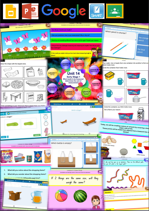 Early Stage 1 Unit 14 Maths Teaching Slides