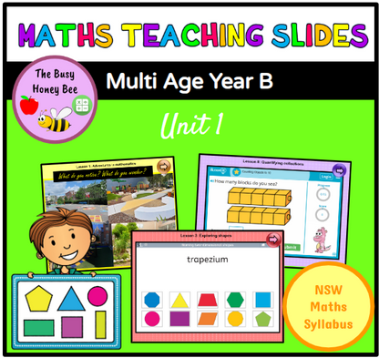 Multi Age Year B Unit 1 Maths Teaching Slides