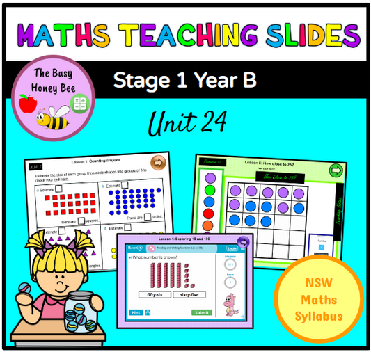 Stage 1 Year B Unit 24 Maths Teaching Slides