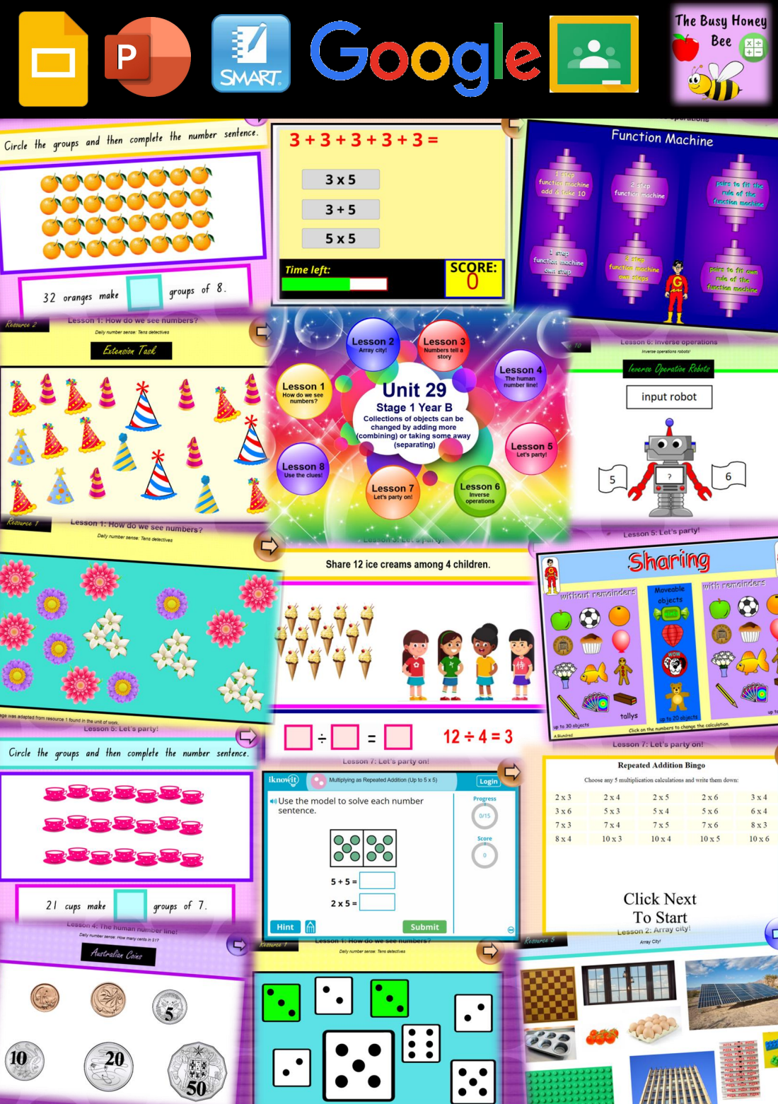 Stage 1 Year B Unit 29 Maths Teaching Slides