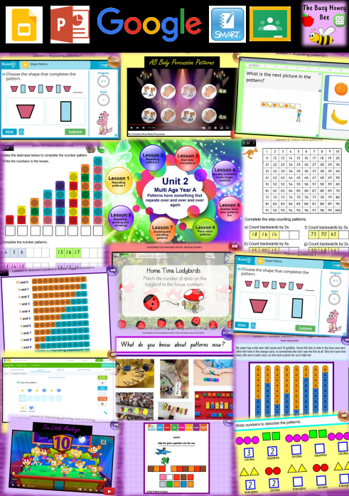 Multi Age Year A Unit 2 Maths Teaching Slides – The Busy Honey Bee