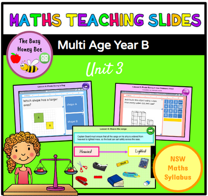 Multi Age Year B Unit 3 Maths Teaching Slides