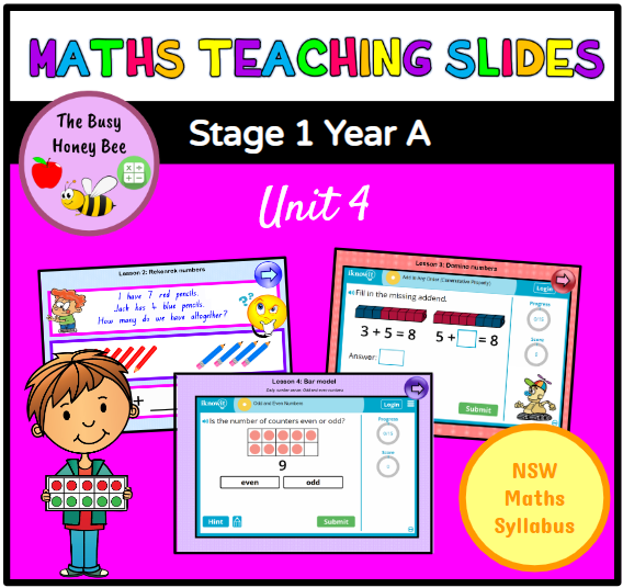 Stage 1 Year A Term 1 Maths Mega Bundle