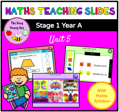 Stage 1 Year A Term 1 Maths Mega Bundle