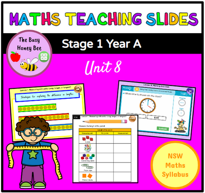 Stage 1 Year A Term 2 Maths Mega Bundle