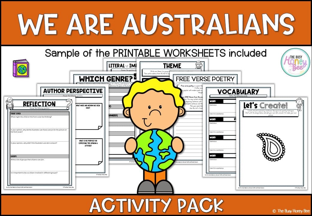We Are Australians Activity Pack - Activity Pack
