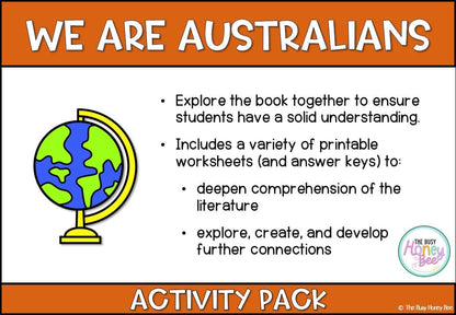We Are Australians Activity Pack - Activity Pack