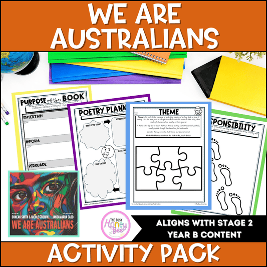 We Are Australians Activity Pack - Activity Pack