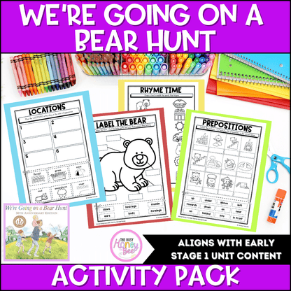 We're Going on a Bear Hunt Activity Pack - Activity Pack