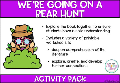 We're Going on a Bear Hunt Activity Pack - Activity Pack