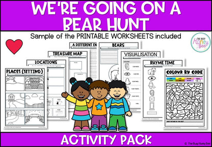 We're Going on a Bear Hunt Activity Pack - Activity Pack