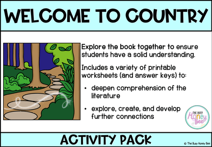 Welcome to Country Activity Pack - Activity Pack