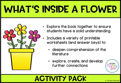 What's inside a Flower Activity Pack - Activity Pack