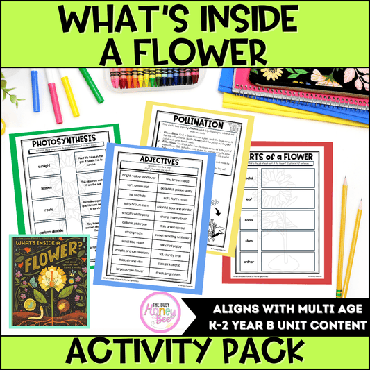 What's inside a Flower Activity Pack - Activity Pack