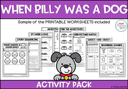 When Billy Was a Dog by Kirsty Murray Activity Pack - Activity Pack