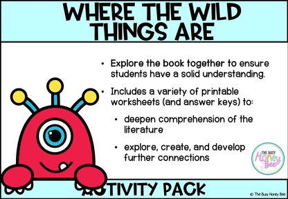 Where the Wild Things Are Activity Pack - Activity Pack