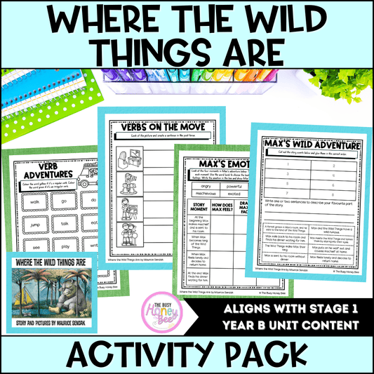 Where the Wild Things Are Activity Pack - Activity Pack