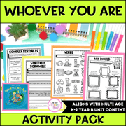 Whoever You Are by Mem Fox Activity Pack - Activity Pack